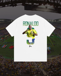 Ronaldo 2002 WC GOAT T-Jersey - White