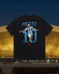 Messi 2022 WC GOAT T-Jersey - Black