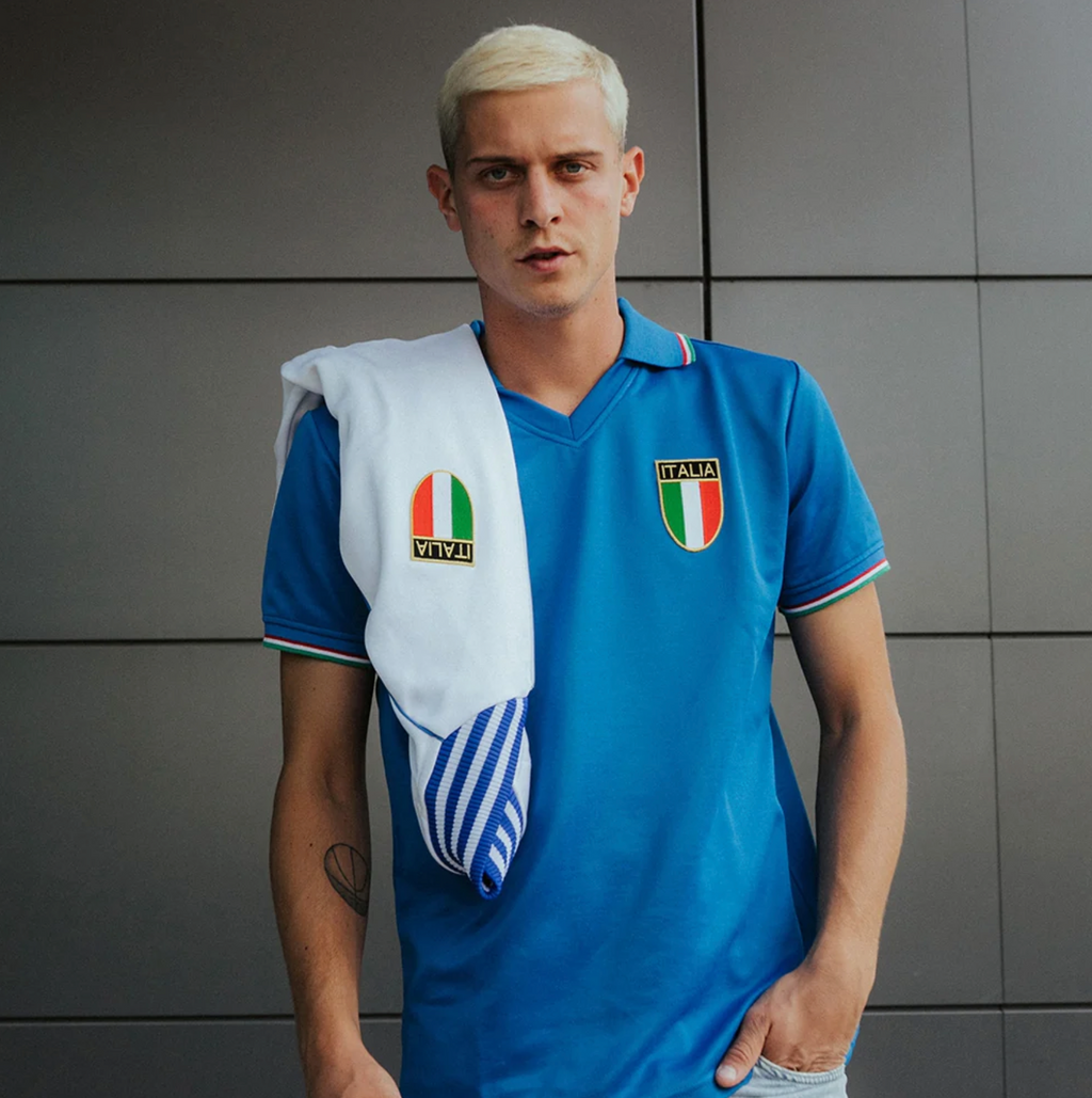 Italy 1982 Home Retro Jersey