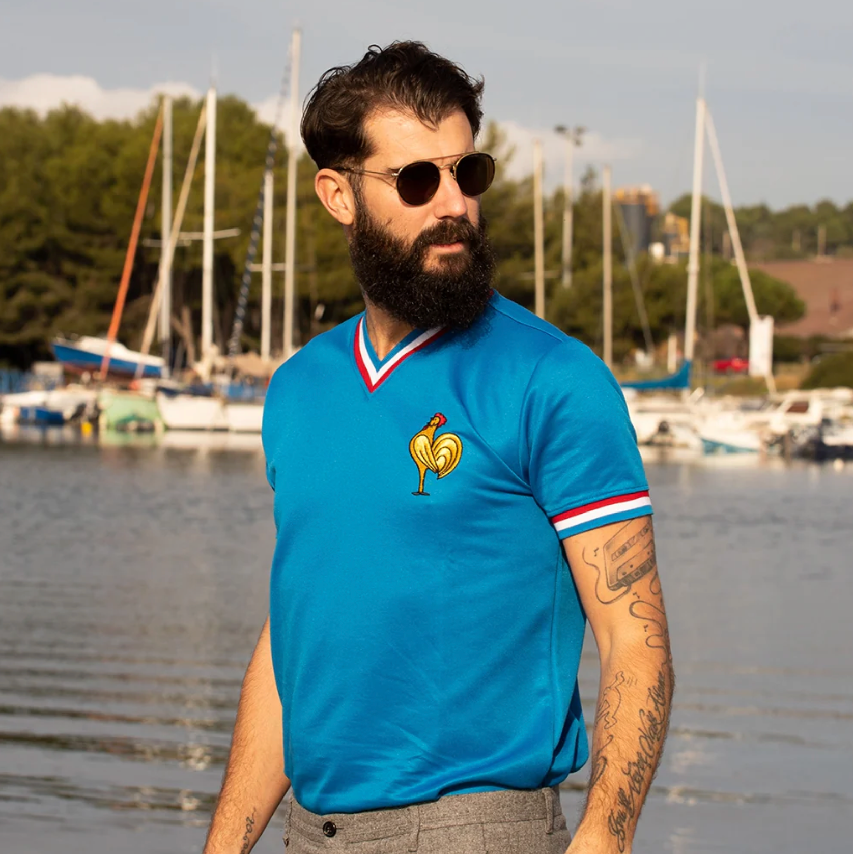France 1971 Retro Jersey