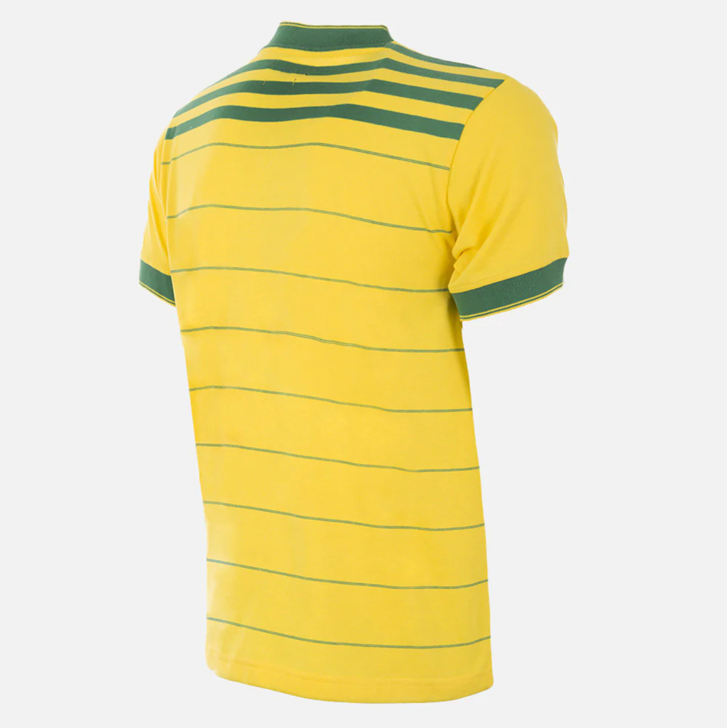 Brazil 1986 Retro Football Shirt