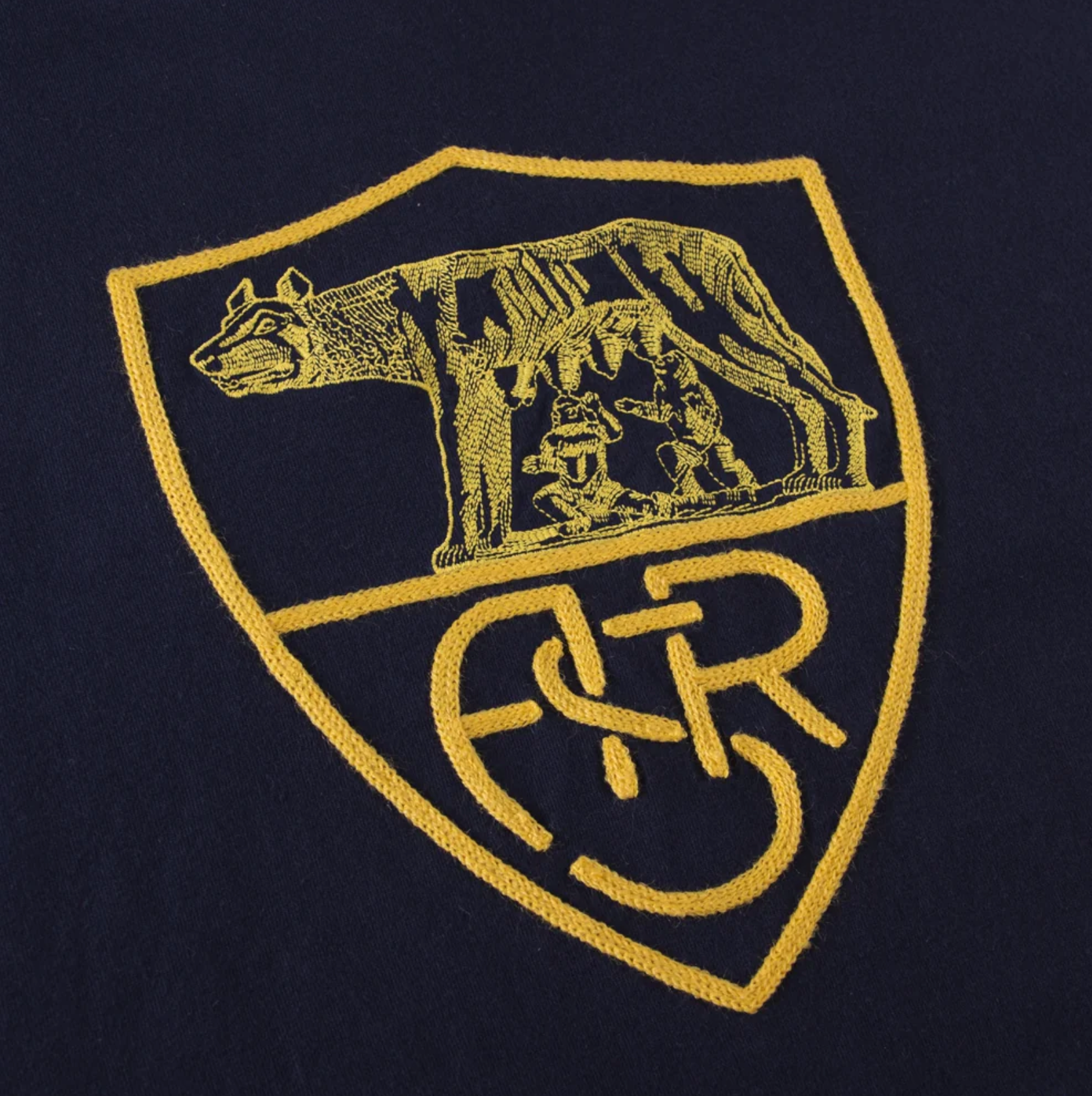 AS Roma Heritage Blue Tee