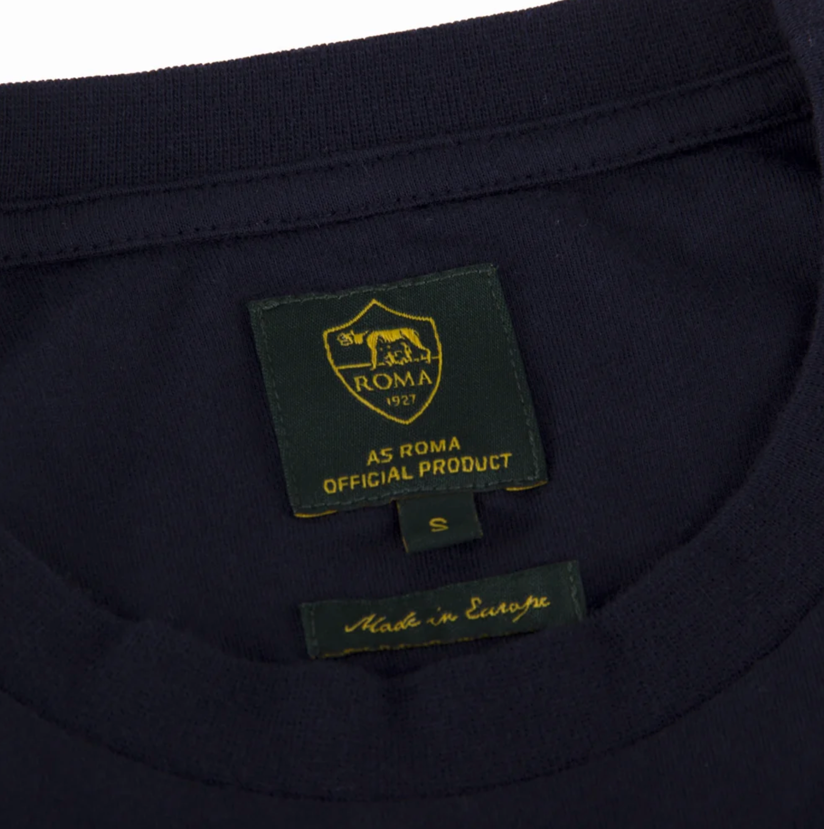 AS Roma Heritage Blue Tee